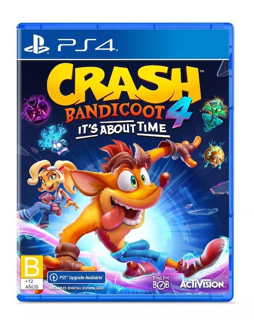 PLAYSTATION Crash Bandicoot 4 It's About Time Playstation estándar para PS4