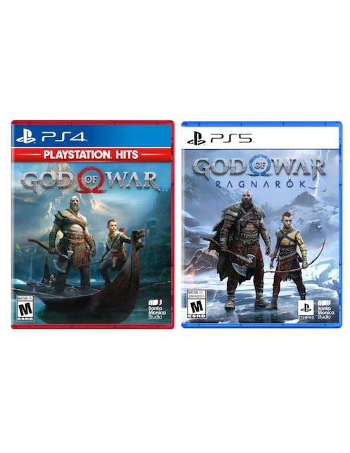 God of War (2018) + God Of War Ragnarök bundle para PS4 y PS5 God of War (2018) + God Of War Ragnarök bundle para PS4 y PS5