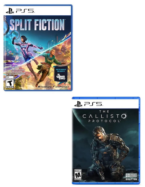 PLAYSTATION Split Fiction + The Callisto Protocol Playstation bundle para PS5