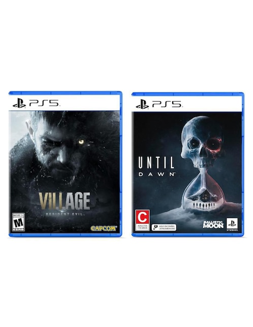Resident Evil Village + UNTIL DAWN Nintendo bundle para PS5