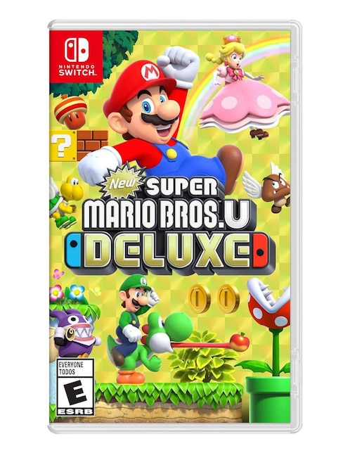 Super Mario Bros U Deluxe Nintendo bundle para Nintendo Switch