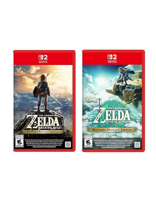 NINTENDO Zelda Tears Of The Kingdom + Breath of the Wild Nintendo bundle para Nintendo Switch 2