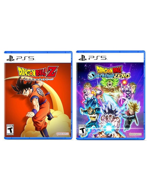 Dragon Ball Z: Kakarot + Dragon Ball: Sparking! ZERO Playstation bundle para PS5