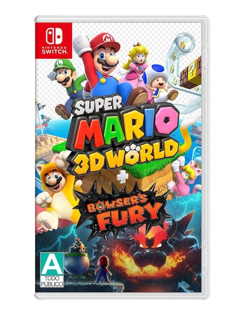 NINTENDO Super Mario 3D World + Bowsers Fury Nintendo bundle para Nintendo Switch