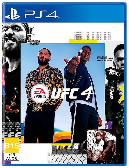 Ufc 4 Playstation estándar para PS4