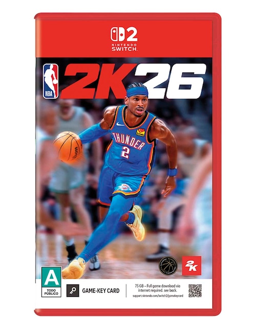 NINTENDO NBA 2K26 Nintendo estándar para Nintendo Switch 2