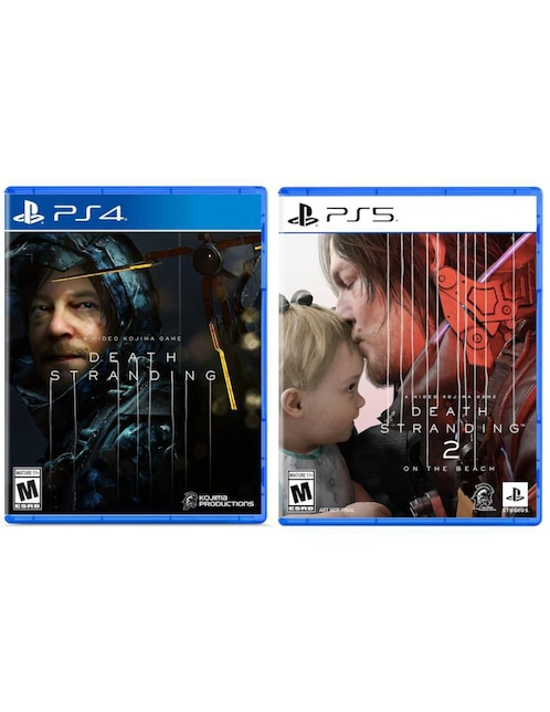 PLAYSTATION Death Stranding 2 + Death Stranding Playstation bundle para PS4 y PS5