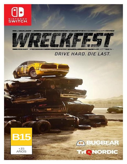 NINTENDO Wreckfest Nintendo estándar para Nintendo Switch