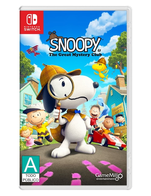 NINTENDO SNOOPY & THE GREAT MYSTERY CLUB NSW Nintendo estándar para Nintendo Switch