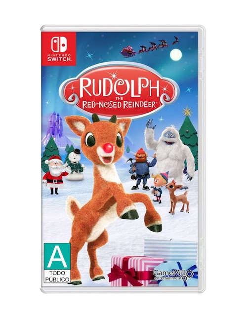 NINTENDO RUDOLPH THE RED-NOSED REINDEER NSW Nintendo estándar para Nintendo Switch