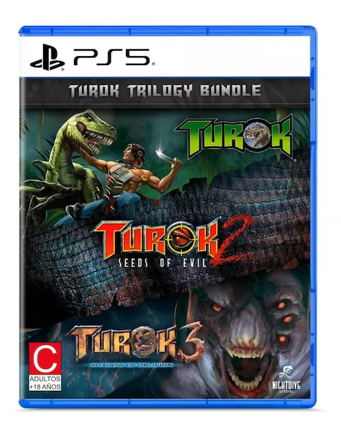 TUROK TRILOGY BUNDLE Playstation bundle para PS5