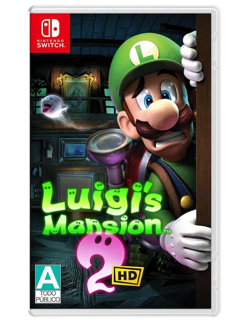 NINTENDO Luigi’s Mansion 2 HD Nintendo bundle para Nintendo Switch