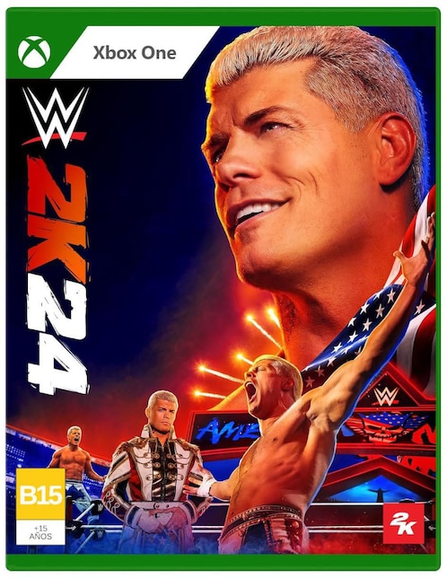 XBOX Wwe 2k24 Xbox estándar para Xbox One