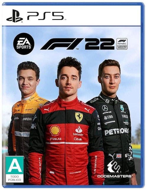 F1 2022 Playstation estándar para PS5