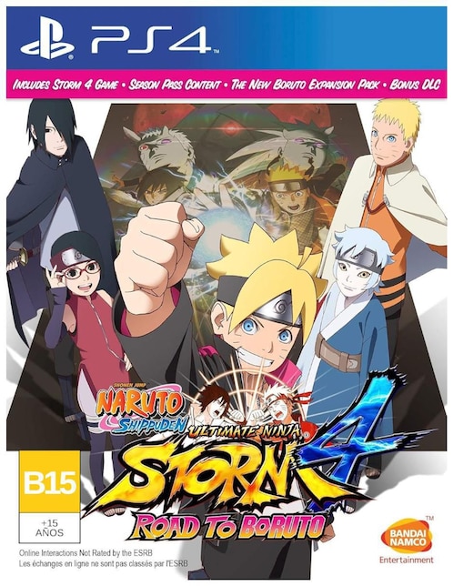 PLAYSTATION Naruto Storm 4 Road to Boruto Playstation estándar para PS4