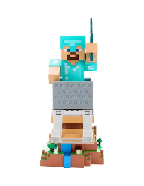 Soporte para control de videojuego alámbrica edición estándar Minecraft