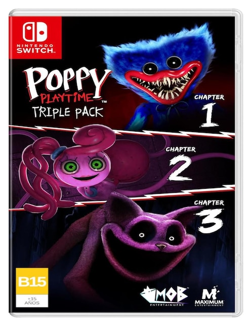 Poppy Playtime Nintendo triple pack edition para Nintendo Switch