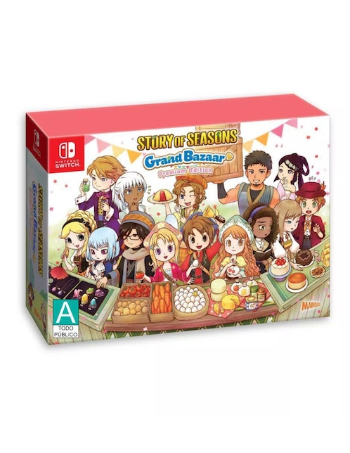 NINTENDO Story of Seasons Grand Bazaar Premium Edition NSW Nintendo para Nintendo Switch