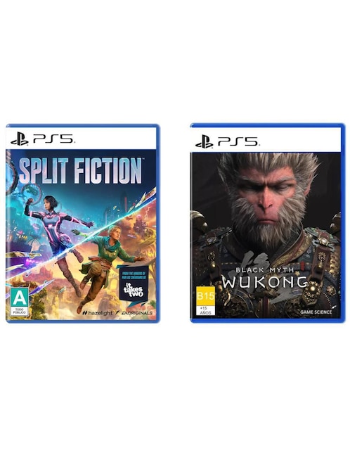 PLAYSTATION Split Fiction + Black Myth Wukong Playstation bundle para PS5