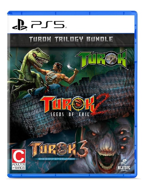 PLAYSTATION Turok Trilogy Bundle Playstation bundle para PS5