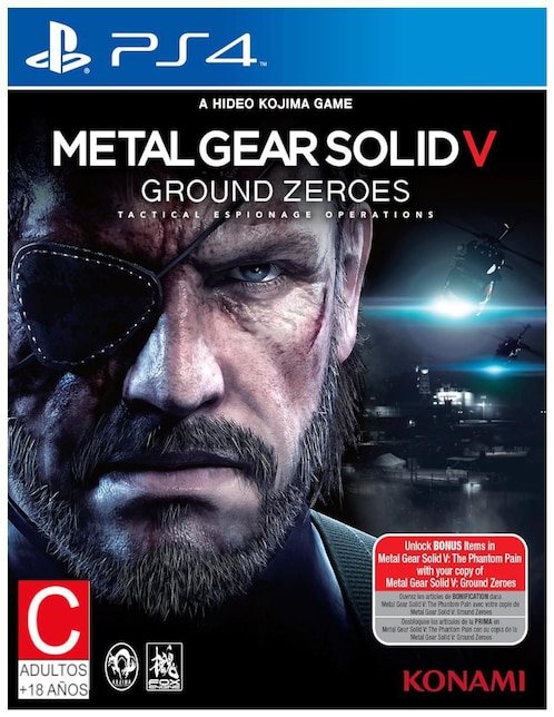 PLAYSTATION Metal Gear Solid V Playstation estándar para PS4