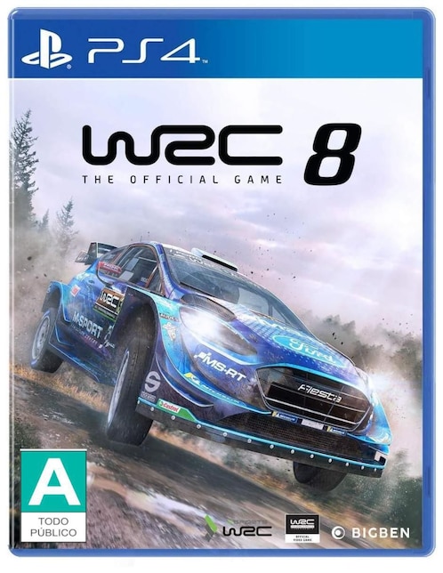 PLAYSTATION WRC 8 The official game Playstation estándar para PS4