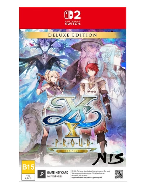Ys X: Proud Nordics deluxe para Nintendo Switch 2 1