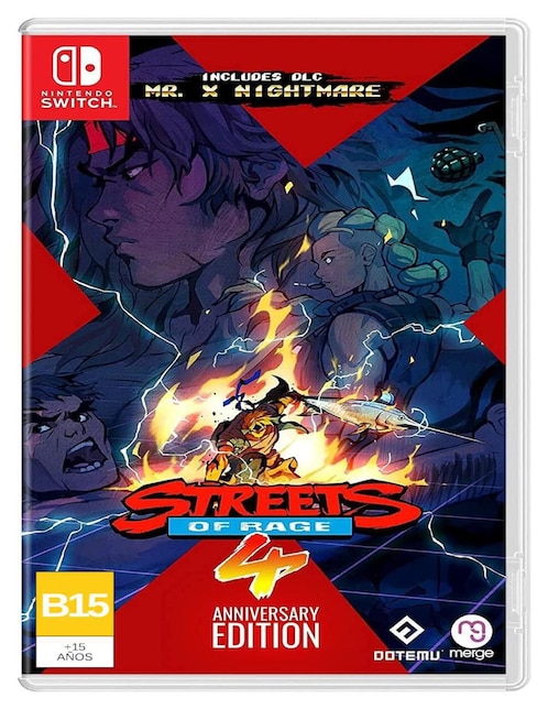 NINTENDO Streets of Rage 4 Nintendo anniversary edition para Nintendo Switch