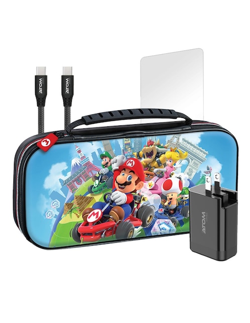 ATOM GAMES Funda control de consola Atom Games Oled para Nintendo Switch