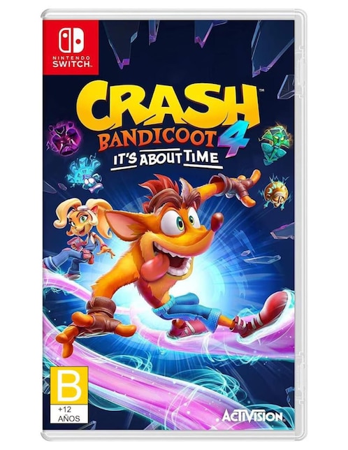NINTENDO Crash Bandicoot 4 It's About Tim Nintendo bundle para Nintendo Switch