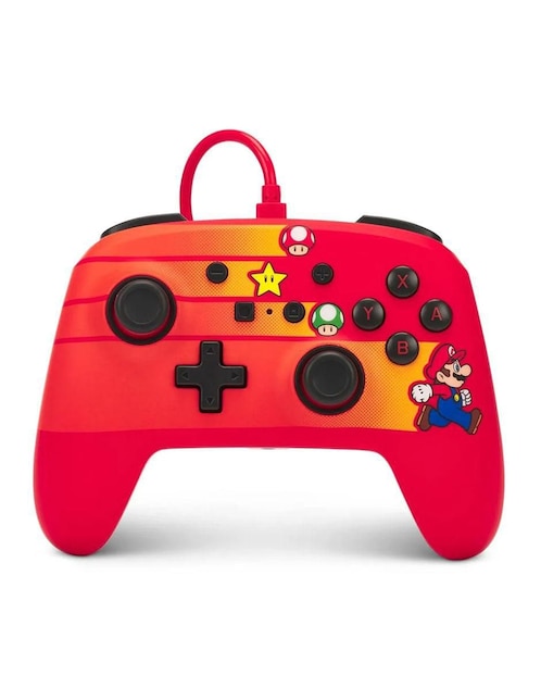 Control Powera speedster alámbrico para nintendo switch edición especial Mario Bros