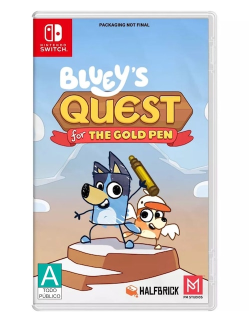 Bluey'S Quest for The Gold Pen Nintendo estándar para Nintendo Switch