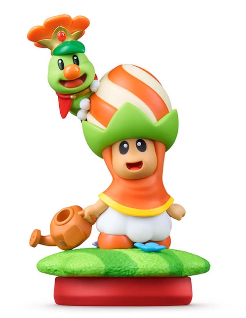 NINTENDO Figura Super Mario Bros Wonder Poplin con príncipe Florian Nintendo NFC