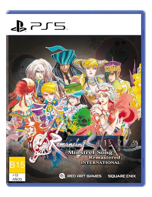 PLAYSTATION Romancing saga minstrel song remastered international Playstation Remastered para PS5