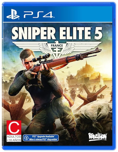 PLAYSTATION Sniper elite 5 Playstation estándar para PS4
