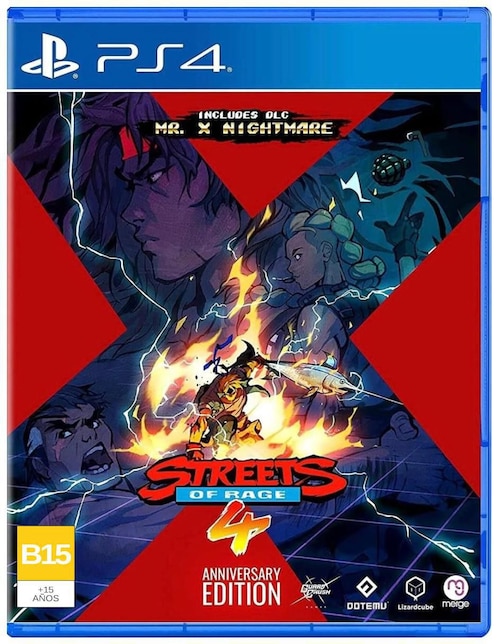 PLAYSTATION Street of Rage 4 Playstation anniversary edition para PS4