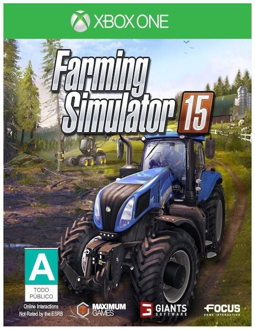 XBOX Farming simulator 15  Xbox estándar para xbox one