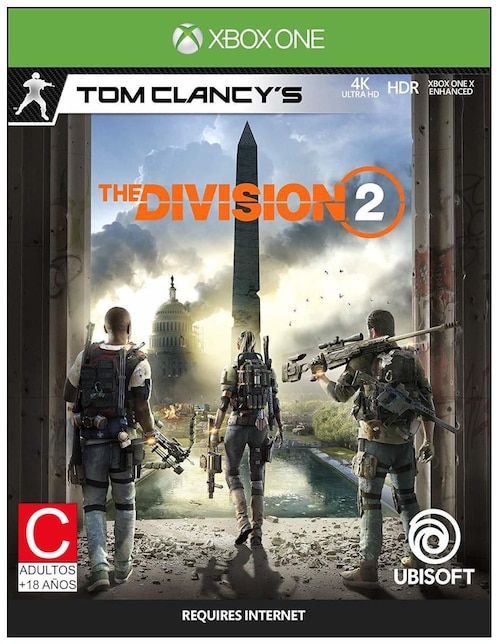 The division 2 Xbox estándar para xbox one