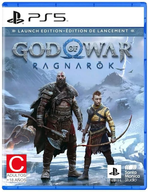 PLAYSTATION God of War Ragnarok launch para PS5