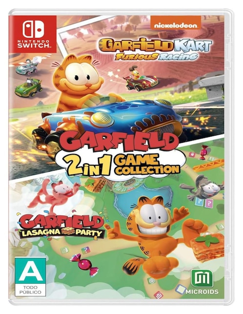 NINTENDO Garfield 2 In 1 Game Collection para Nintendo Switch