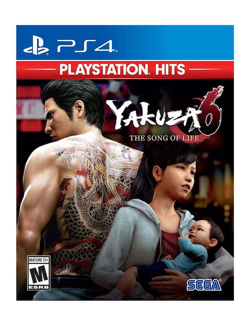 PLAYSTATION Yakuza 6 The Song Of Life Playstation estándar para PS4