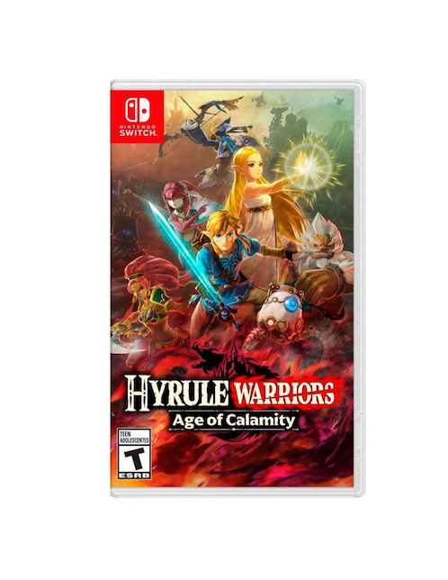 Hyrule Warriors Age Of Calamity Nintendo estándar para Nintendo Switch