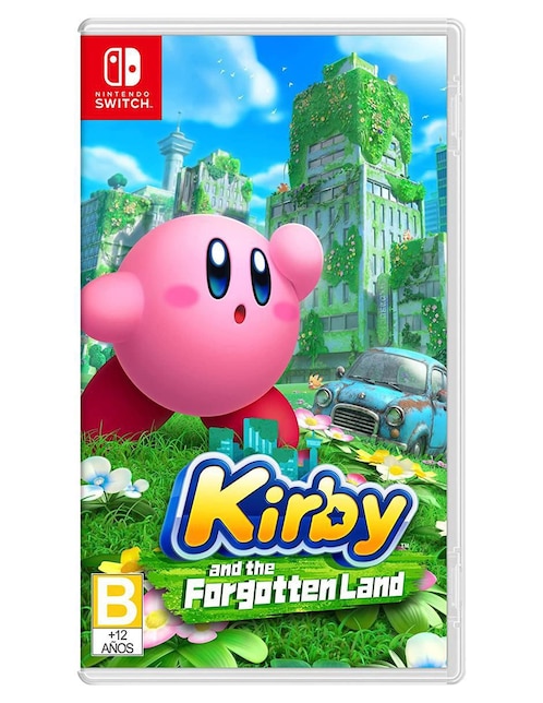 Kirby And The Forgotten Land Nintendo estándar para Nintendo Switch