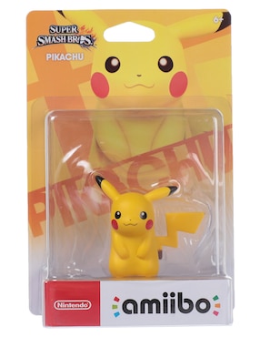 Figura Super Smash Bros Pikachu Amiibo NFC