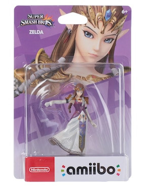 Figura articulada Super Smash Bros Zelda collectors Amiibo NFC