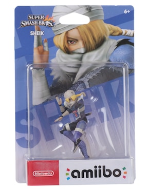 Figura Super Smash Bros Sheik Amiibo NFC