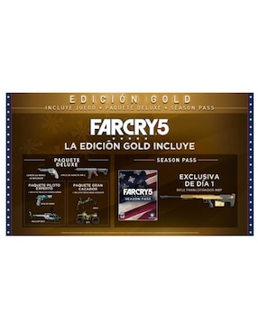 Far Cry 5 preventa para PS4