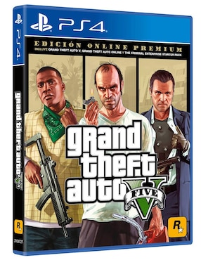 Grand Theft Auto V Playstation premium para PS4