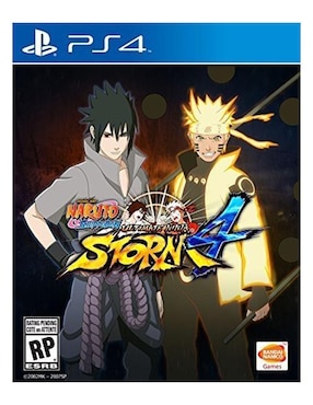 Naruto Shippuden Ultimate Ninja Storm 4 Estándar Para PS4 Físico