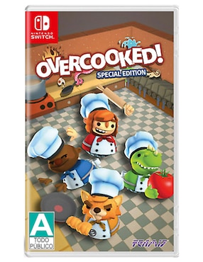 Overcooked! Estándar Para Nintendo Switch Físico